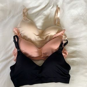 3-Pack Maternity Nursing Bras